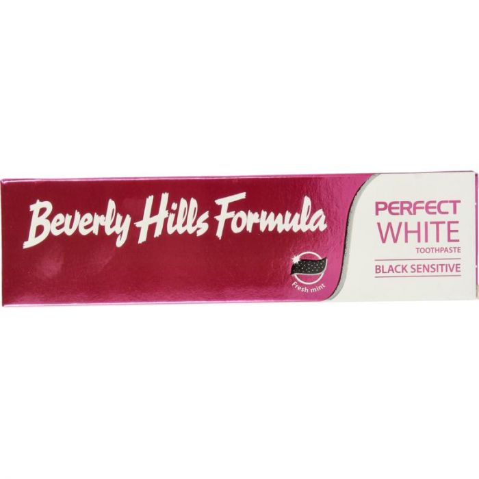 chrysant Zijn bekend Sovjet Beverly Hills Perfect white black sensitive tandpasta 100 Milliliter Kopen?  :: Gezonderwinkelen.nl