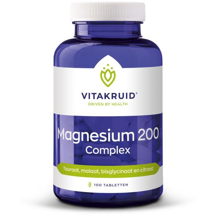 titel Maak plaats interval Vitakruid Magnesium 200 met Magnesium Malaat :: Gezonderwinkelen.nl
