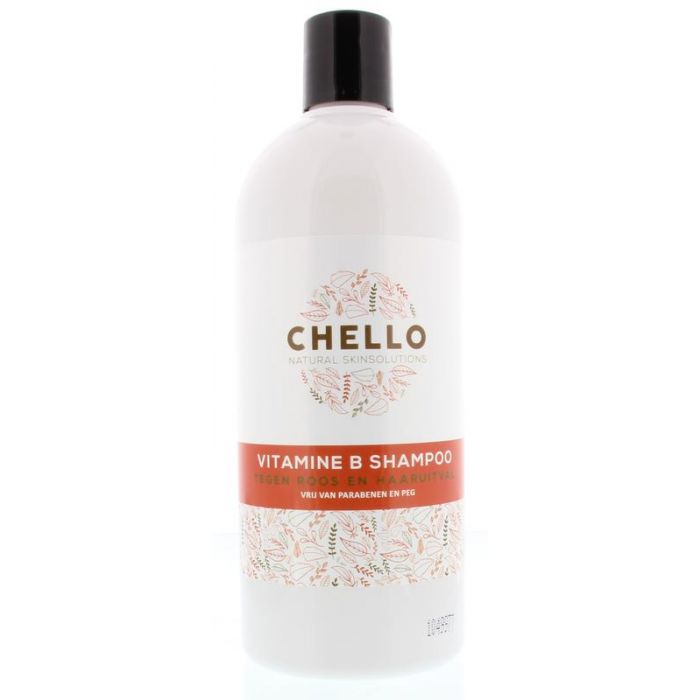 Oorzaak Losjes lijst Chello Vitamine B Shampoo voor roos en haaruitval 500 ml ::  Gezonderwinkelen.nl