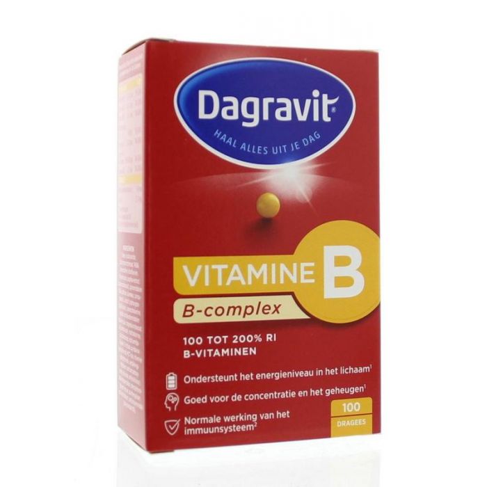 criticus Vervolg Sportschool Dagravit Vitamine B-Complex 100 dragees :: Gezonderwinkelen.nl