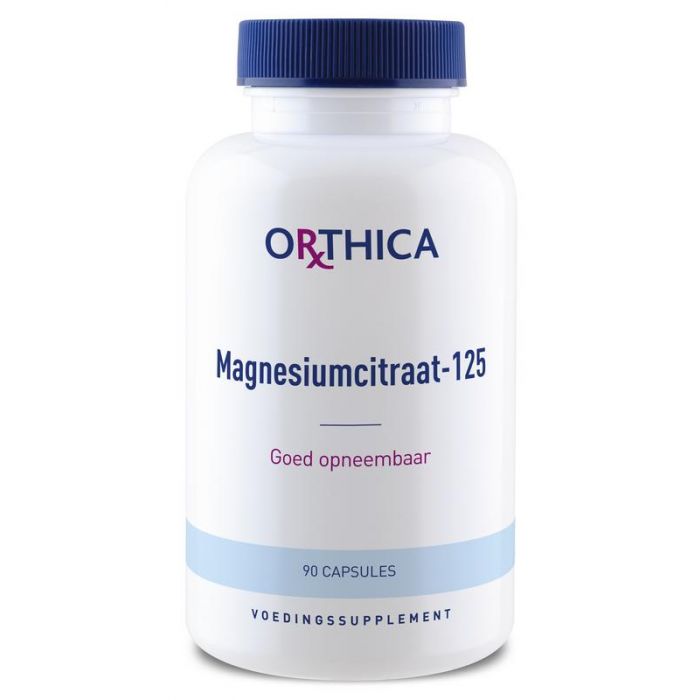 R Harmonisch Marty Fielding Orthica Magnesium citraat 125 90 capsules Kopen? :: Gezonderwinkelen.nl
