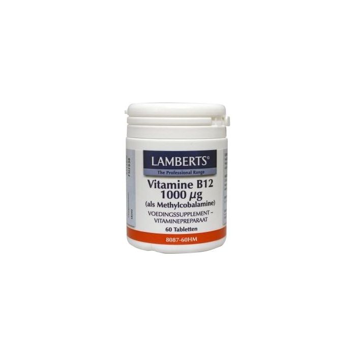 Lamberts Vitamine B12 methylcobalamine 1000mcg 60 tabletten Kopen? ::