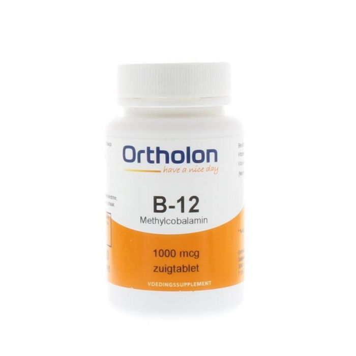 Ortholon B12 methylcobalamine mcg 120 zuigtabletten Kopen? :: Gezonderwinkelen.nl
