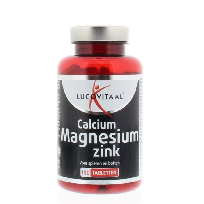een miljard Afrika huurling Lucovitaal Calcium Magnesium Zink 100 tabletten :: Gezonderwinkelen.nl