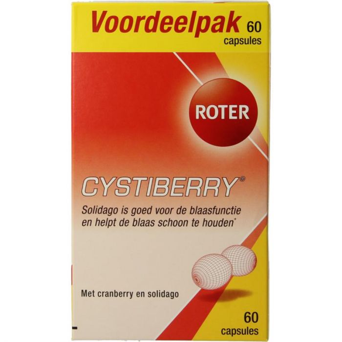 De schuld geven demonstratie overdracht Roter Cystiberry voordeelverpakking 60 capsules Kopen? ::  Gezonderwinkelen.nl