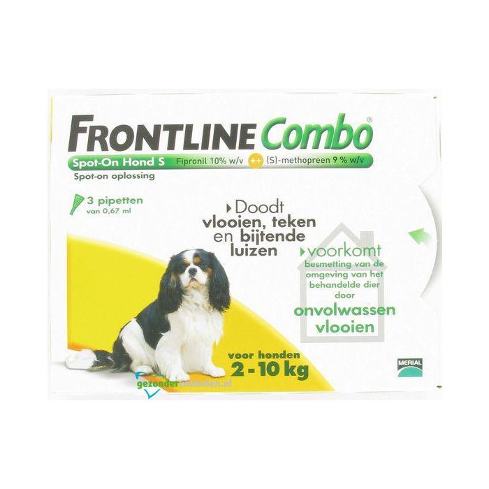 niet Verstrikking volume Frontline combo hond s 3ST Kopen? :: Gezonderwinkelen.nl