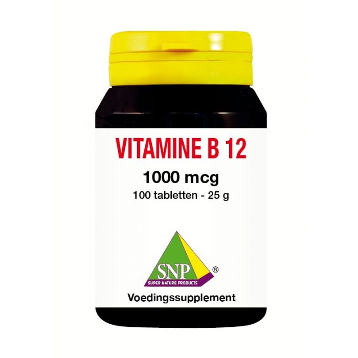 kreupel samenzwering Magistraat SNP Vitamine B12 1000 mcg 100 tabletten Kopen? :: Gezonderwinkelen.nl
