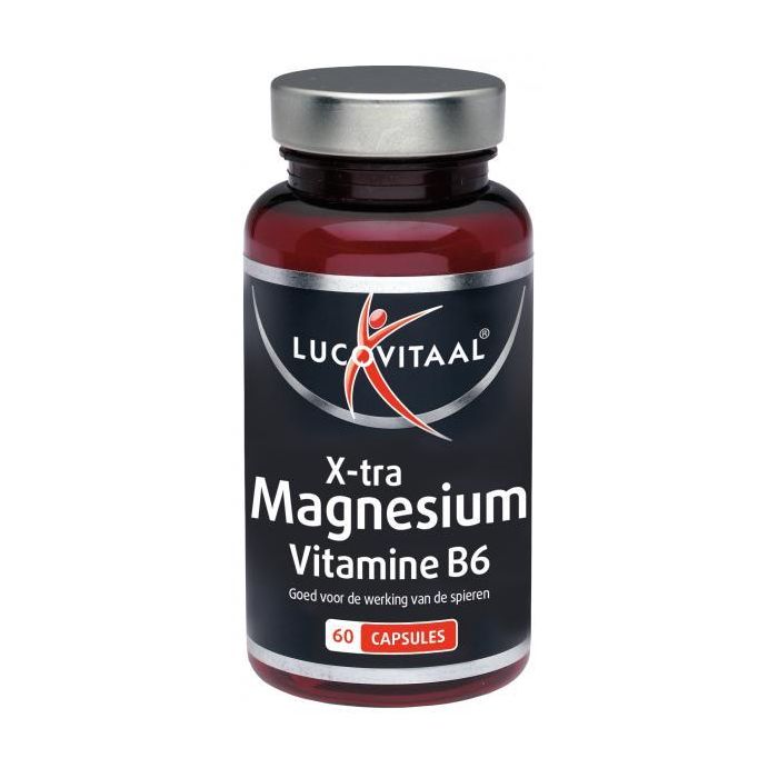 Lucovitaal X Tra Magnesium And B6 60 Capsules Kopen Gezonderwinkelen Nl