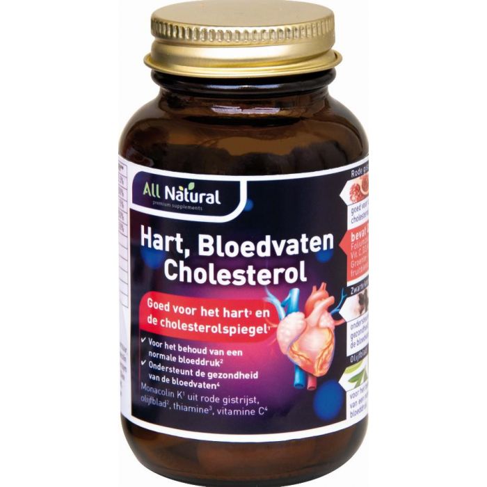 All Natural Hart Cholesterol 30 capsules :: Gezonderwinkelen.nl